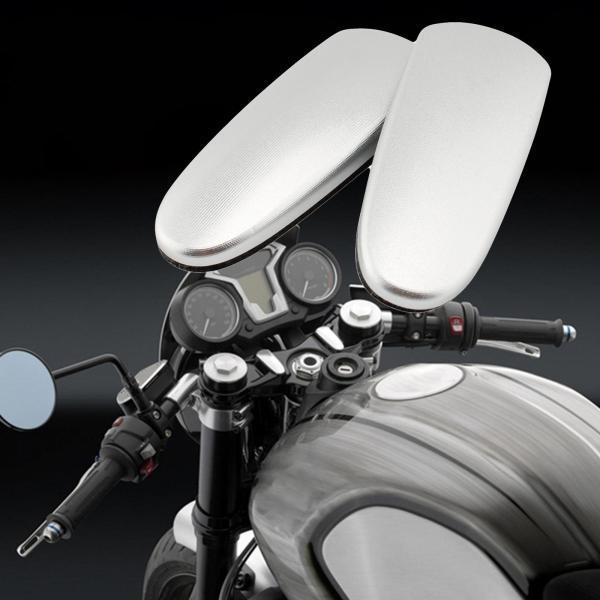 2ピースバイクハンドルバークランプ穴カバーセットバーマウントクランプライザークランプ取り付け穴BMW...