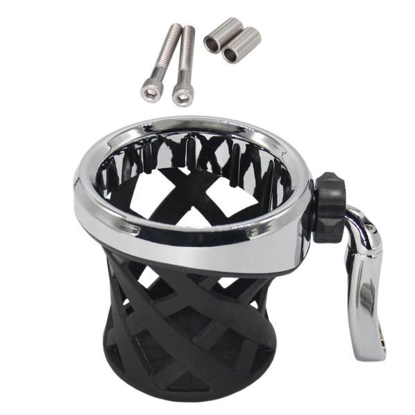 ハーレークラッチブレーキマウント用ドリンクカップホルダーアクセサリー電気メッキ