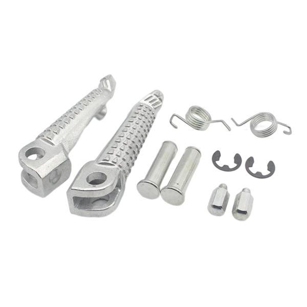 カワサキZX10RZzr1200フロント用フットペグの取り付けが簡単なフットレストキット