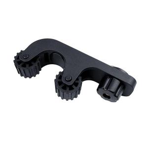 カヤックフィッシングパドルホルダーアクセサリー 5x1 インチ必須ツールトラックマウント多用途簡単にインストール