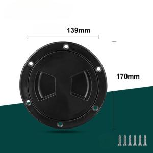 5インチ ブラック デッキカバー 取り付けネジ...の詳細画像4