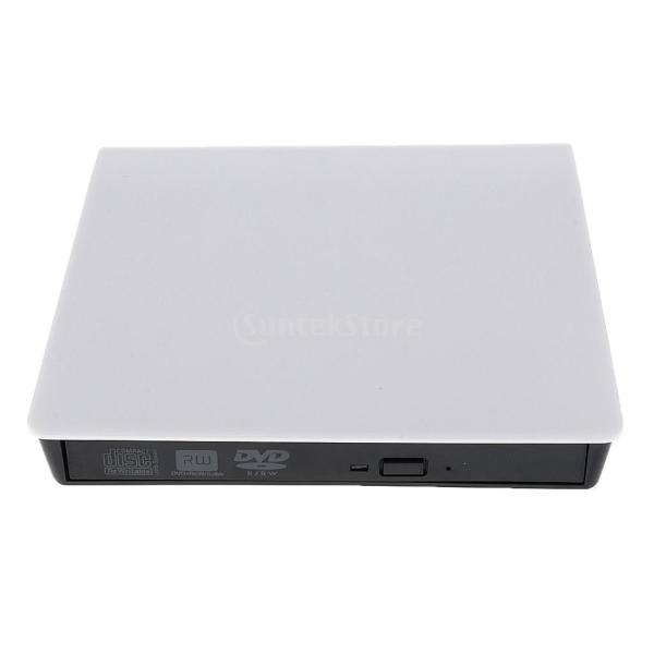 外付け U 3.0 DVD RW  CD ライター ドライブ バーナーリーダー ラップトップ PC ...