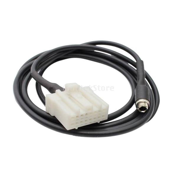 車3.5mm AUXインオーディオケーブルアダプタ マツダ2 3 5 6 RX8 MX-5適用 電話...