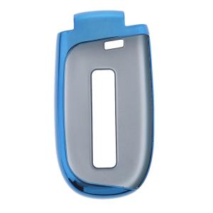 Baoblaze キーレス　リモートソフトキー　フォブバーケース　ジープ用　全4色 - 青