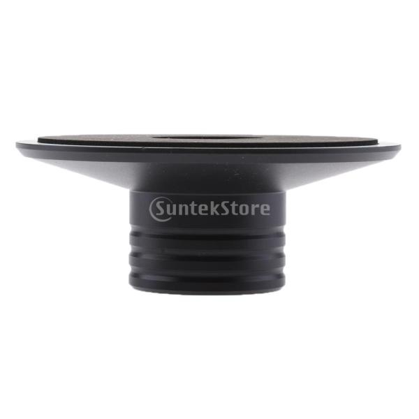 人間工学 オーディオ LPビニールターンテーブル ディスク スタビライザーレコード ウェイト/クラン...