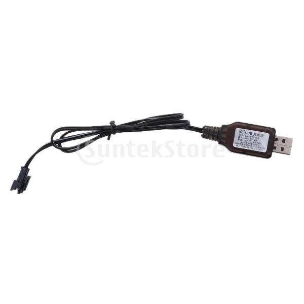 Baoblaze NI-MH/NI-Cd バッテリ充電ケーブル 6V SM-2P プラグ  RCドロ...