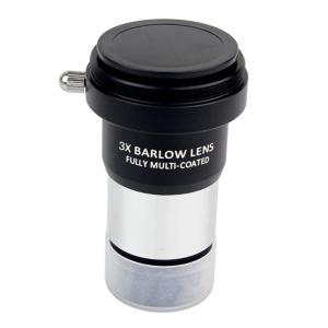 望遠鏡接眼レンズ用メタルボディ3Xバローレンズ...の詳細画像1