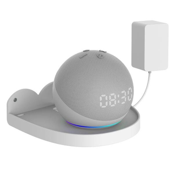 Amazon EchoDot用ウォールマウントシェルフ12 34スピーカースマートフォンホワイト