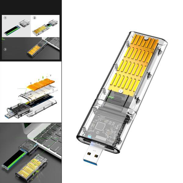 SSDからSATAへの5Gbpsハードドライブエンクロージャプラグアンドプレイ外部パースペクティブゴ...