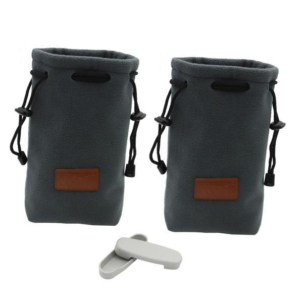 Dji MAVIC 2 2ピースバッグとプロップ留め具のための軽量の巾着袋ハンドバッグの防湿保護