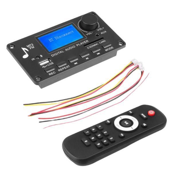 オーディオモジュール12VUSB TF USBFMカーラジオ5.0WMA BluetoothMP3デ...