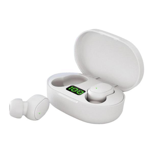 旅行スポーツ用耳のワイヤレスイヤフォンIPX4防水ステレオイヤホンホワイト