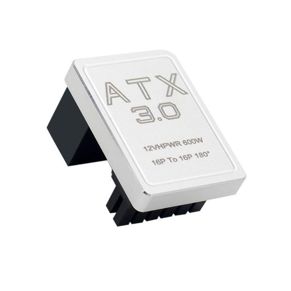 180度アダプター 12+4ピン グラフィックスカード 電源コネクター 取り付け簡単 ATX3.0 ...