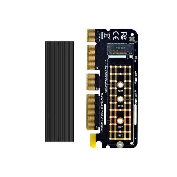 M.2 SSD M  3.0 x16 拡張カード サポート 2280/2260/2242/2230 ...
