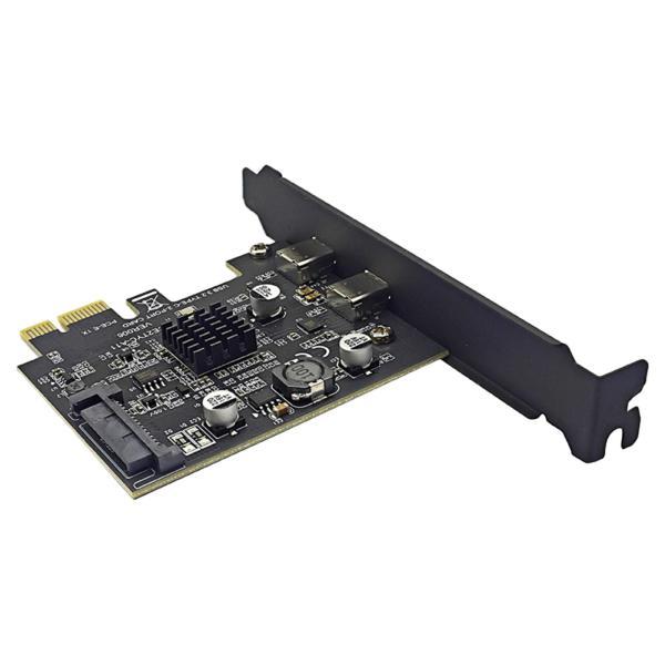 USB3.2デュアルポートタイプC E拡張カードプロフェッショナル便利なインストールアダプターの交換...