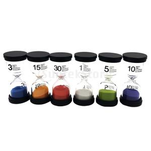 砂時計セット色砂時計分砂時計タイマー砂時計ホワイト