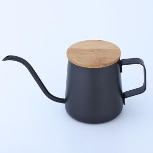 グースネックケトルステンレス鋼を注ぐコーヒーティーケトルカップ350MLブラック