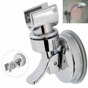 シャワーホルダー 壁付 強力吸盤 バスルーム シャワーフック 調節可能 角度調整 シャワーヘッド ハンドセットホルダー｜stk-shop