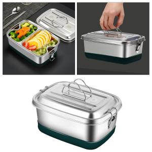 304ステンレスお弁当弁当箱フードコンテナ1200ml : STKショップ - 通販