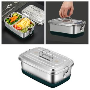 304ステンレスお弁当弁当箱フードコンテナ1200ml : STKショップ - 通販