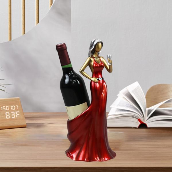 収集可能なワインラック置物の装飾品のための装飾品のための卓越したリビングルーム赤