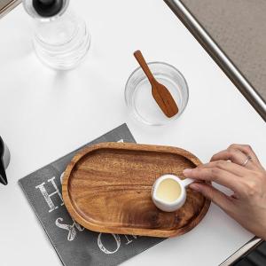 フルーツパンスナックプレート前菜用の楕円形アカ...の詳細画像2