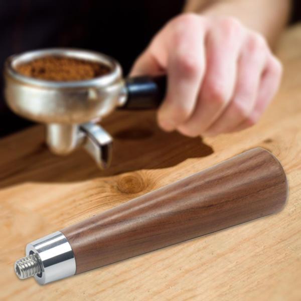 コーヒーマシンストレート用木製のプロのPortafilterハンドル交換部品