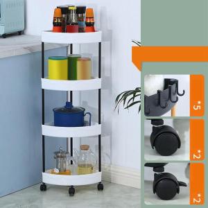 キッチンコーナーラック tower KITCHEN CORNER RACK 2段/棚/コンロ
