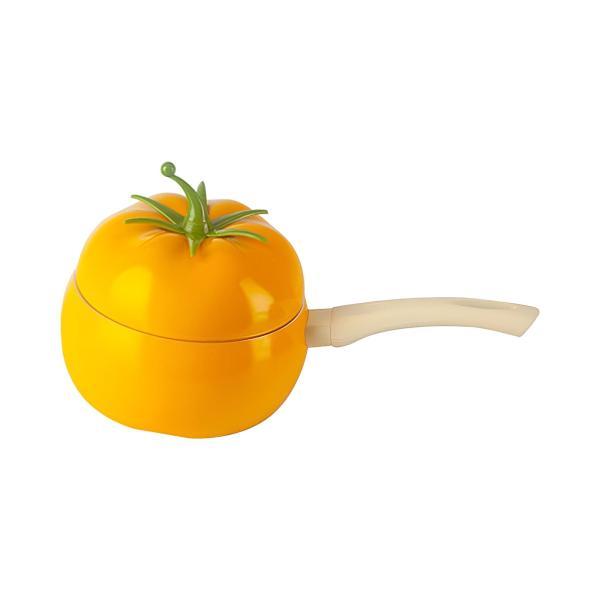 スープお粥ポットかわいいフルーツの形のキッチン調理器具蓋付き 16 センチメートル麺ポット黄色