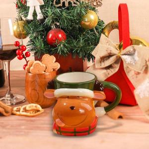 クリスマスコーヒーマグ 漫画セラミックマグ ク...の詳細画像1