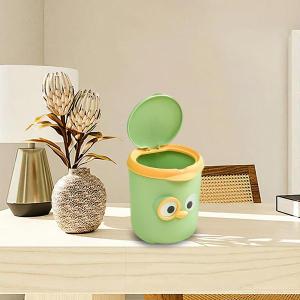 ゴミ箱「アクロスダストBOX」ヒョウ柄（リング付）【ダストボックス