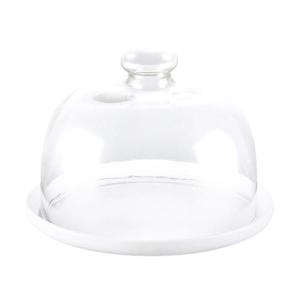 グッチーニ guzzini ケーキスタンド＆ドーム L クリア 2494.0000