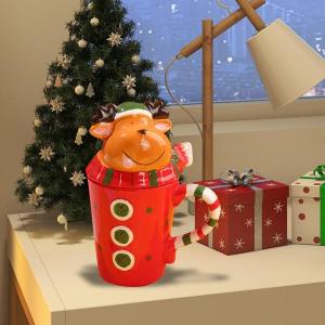 かわいいセラミックマグ クリスマスコーヒーマグ...の詳細画像1