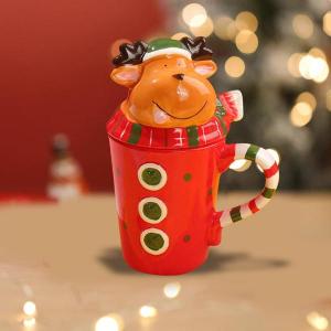 かわいいセラミックマグ クリスマスコーヒーマグ...の詳細画像2