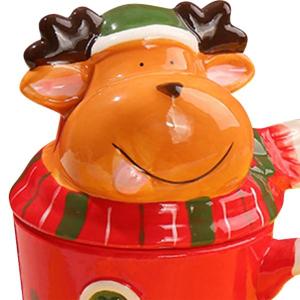 かわいいセラミックマグ クリスマスコーヒーマグ...の詳細画像3