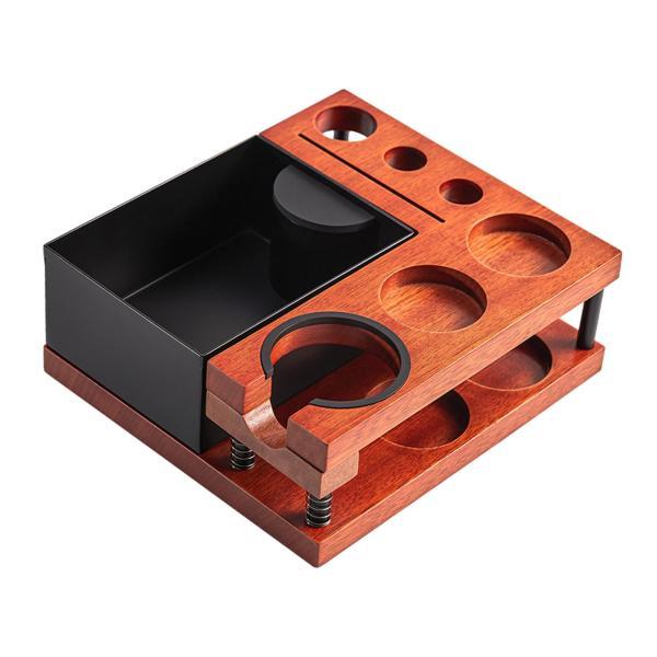 エスプレッソタンパーステーション、51-58mmポルタフィルター用コーヒータンパーホルダー、エスプレ...