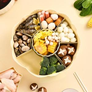 回転 オードブル皿 尺5寸 朱天黒 48cm パーティー皿 : 台所の道具屋