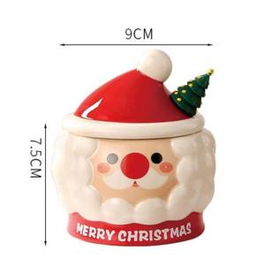 クリスマスコーヒーマグ 漫画セラミックマグ ス...の詳細画像3