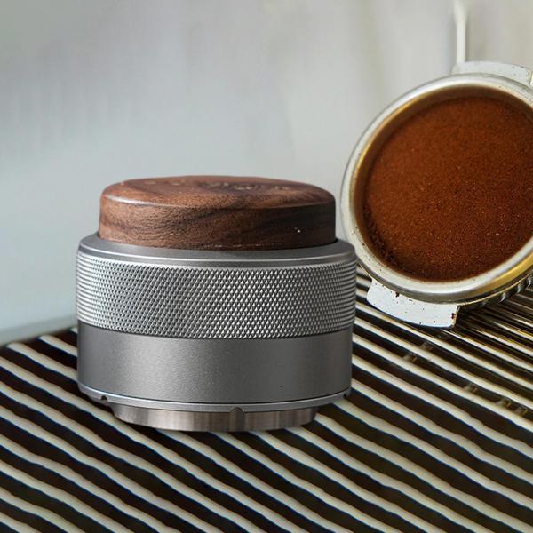 エスプレッソハンドタンパー お手入れ簡単 コーヒーディストリビューター カフェショップキッチン用 5...