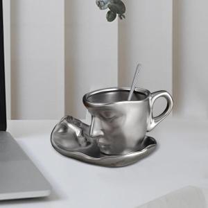 コーヒーカップ ソーサーとスプーン付き ティー...の詳細画像2