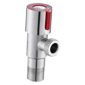 レッド アングルバルブ アングルバルブ 温冷入口バルブ トイレバルブ