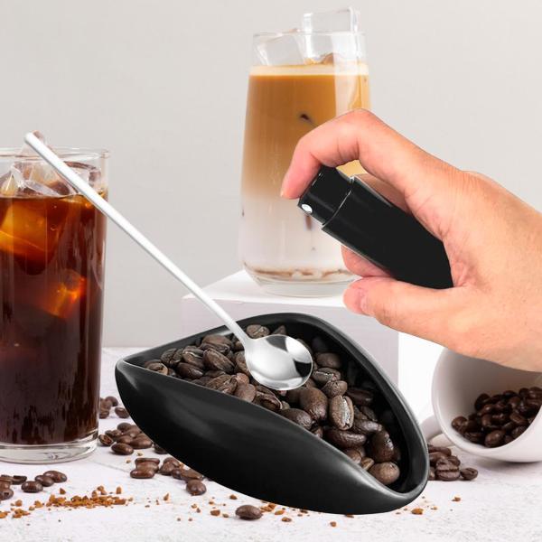 コーヒー豆計量カップ ソース皿プレート 計量トレイ コーヒーショップ ホテル用 3個セット