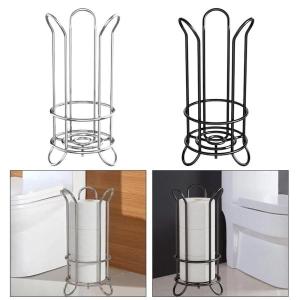 ティッシュ収納ラック トイレットペーパーホルダ...の詳細画像4