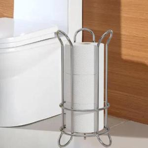 ティッシュ収納ラック トイレットペーパーホルダ...の詳細画像5