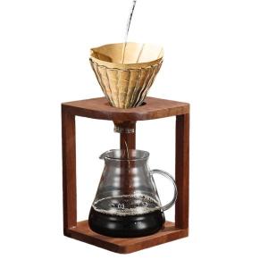 コーヒーカップホルダー 木製コーヒードリッパース...の商品画像