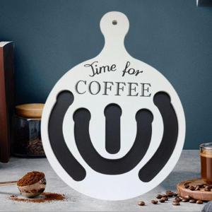 コーヒーポッドホルダー木制コーヒーポッドディス...の詳細画像1