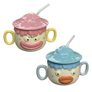漫画セラミックマグカップ ノベルティコーヒーカ...の詳細画像2