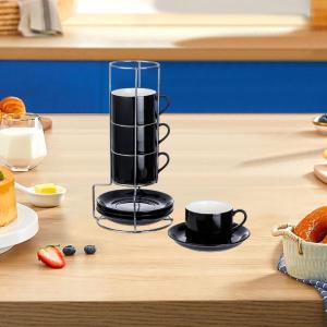 セラミックエスプレッソカップコーヒーカップ、丈...の詳細画像1