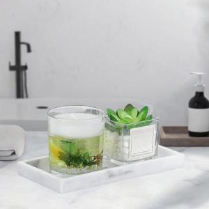 大理石収納トレイ 香水ホルダー ジュエリーディ...の詳細画像3