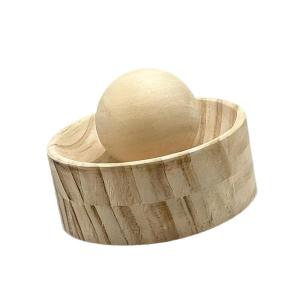 食品愛好家のための木製餃子プレスツールペストリープレッサー、餃子の皮プレスハンド、キャンプイベント家庭用パイメーカー